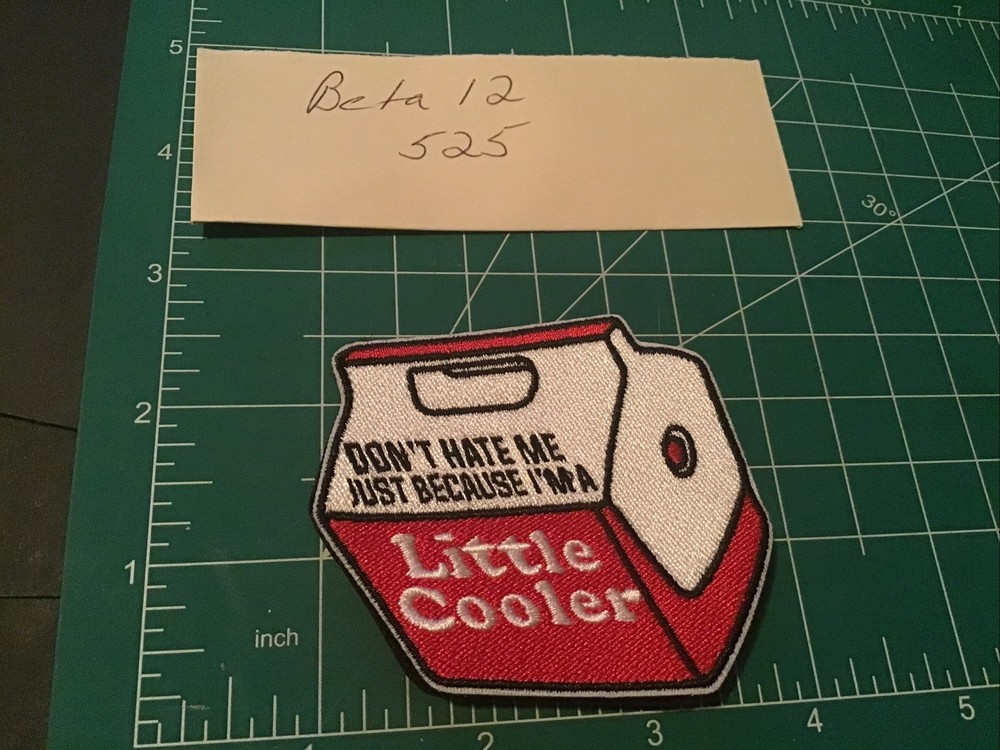 DONT HATE ME JUST BECAUSE IM A LITTLE COOLER Tacticle Morale Patch Hook and Loop