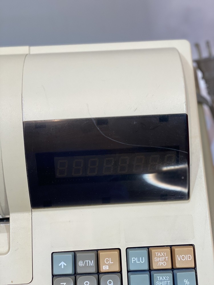 Sharp Electronic Cash Register XE-A110 Used Tested Working No Key