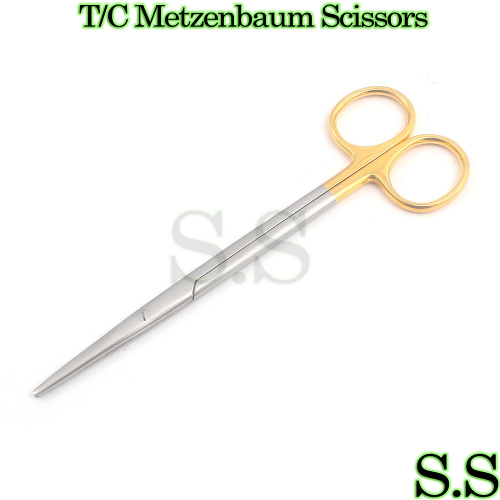 T/C Metzenbaum Scissors Straight Overall length 5.50"