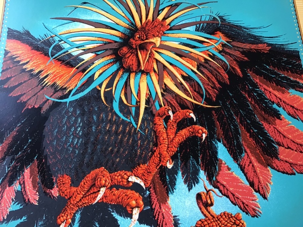 Mint Avett Brothers Poster Dig My Chili Dallas 2016 Dave Matthews Phish Sperry