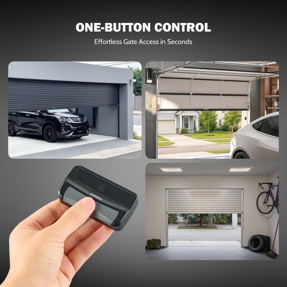 Zumi Visor Remote Control for Garage Door Opener 1 Button Remote Replacement