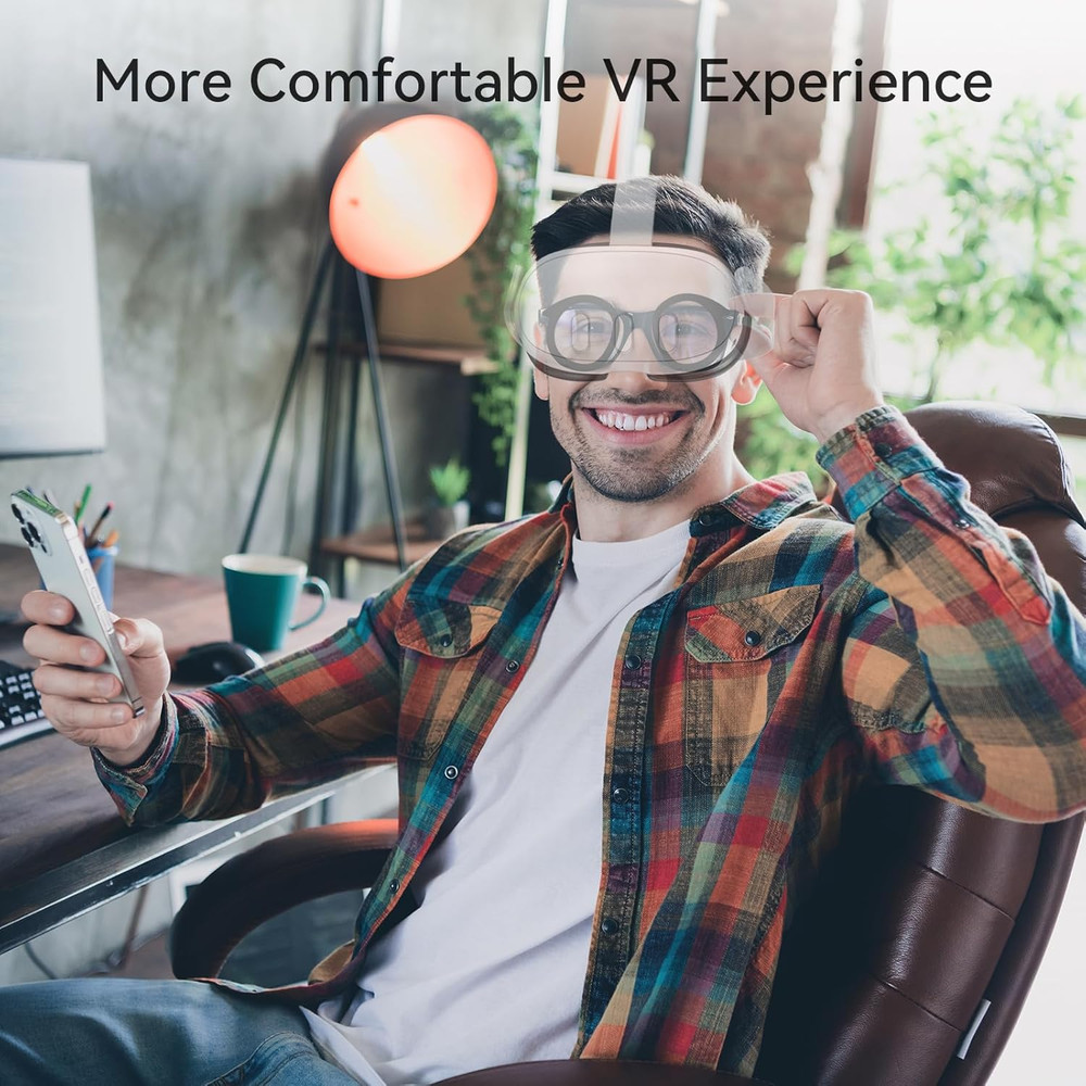 AMVR Lens Protector Set Compatible with Meta/Oculus Quest 3 Accessories,Glasses