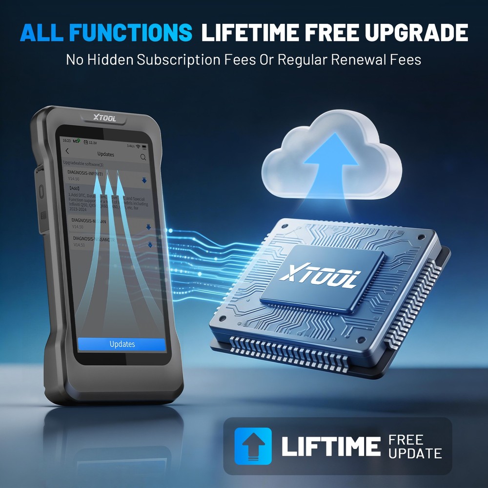 XTOOL TP580 TPMS TS100 Programming Tool All System Diagnostic Scanner 22+ Resets