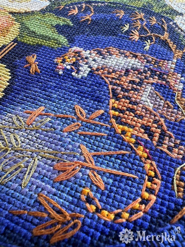 Silent Dialogue K-282 Counted Cross-Stitch Kit