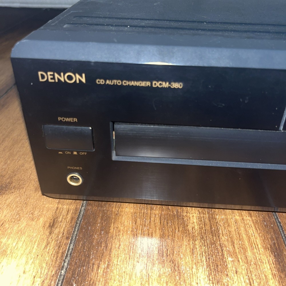 Denon DCM-380 5 Disc CD Compact Disc Changer Player No remote