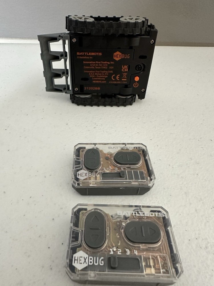 Hexbug Battlebots Arena Bots 2 Remotes Has Not Been Tested