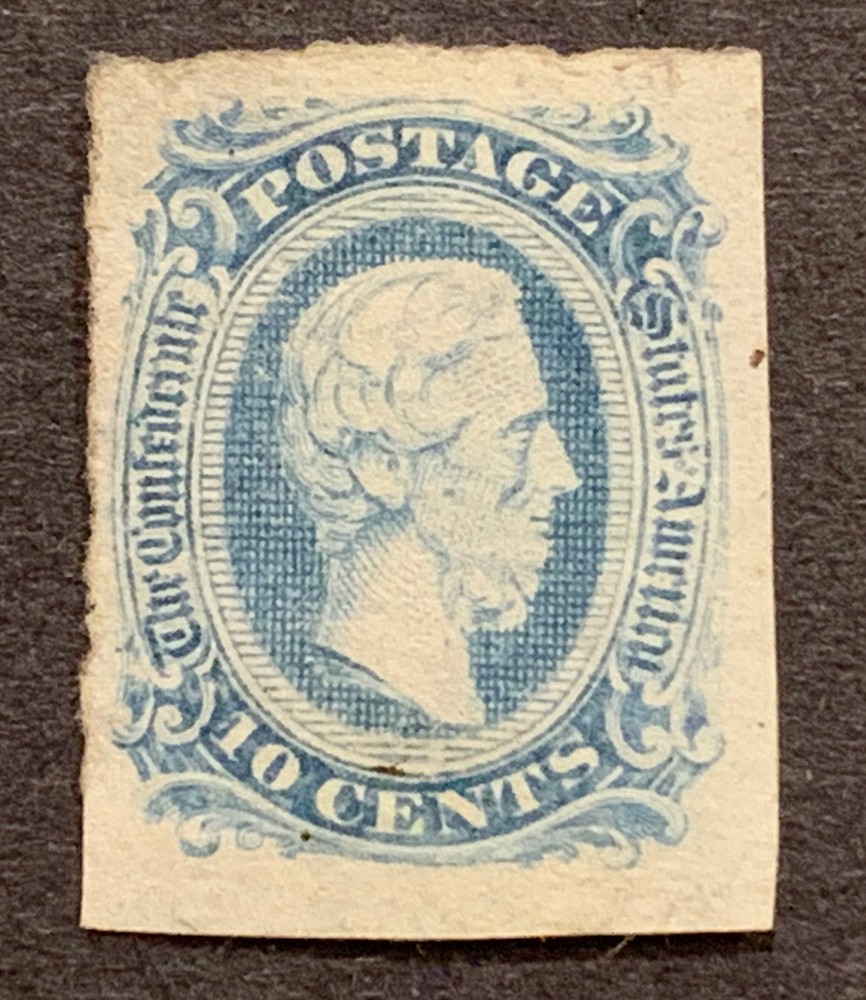 Travelstamps: US Stamps CONFEDERATE CSA SCOTT #11 MINT NG