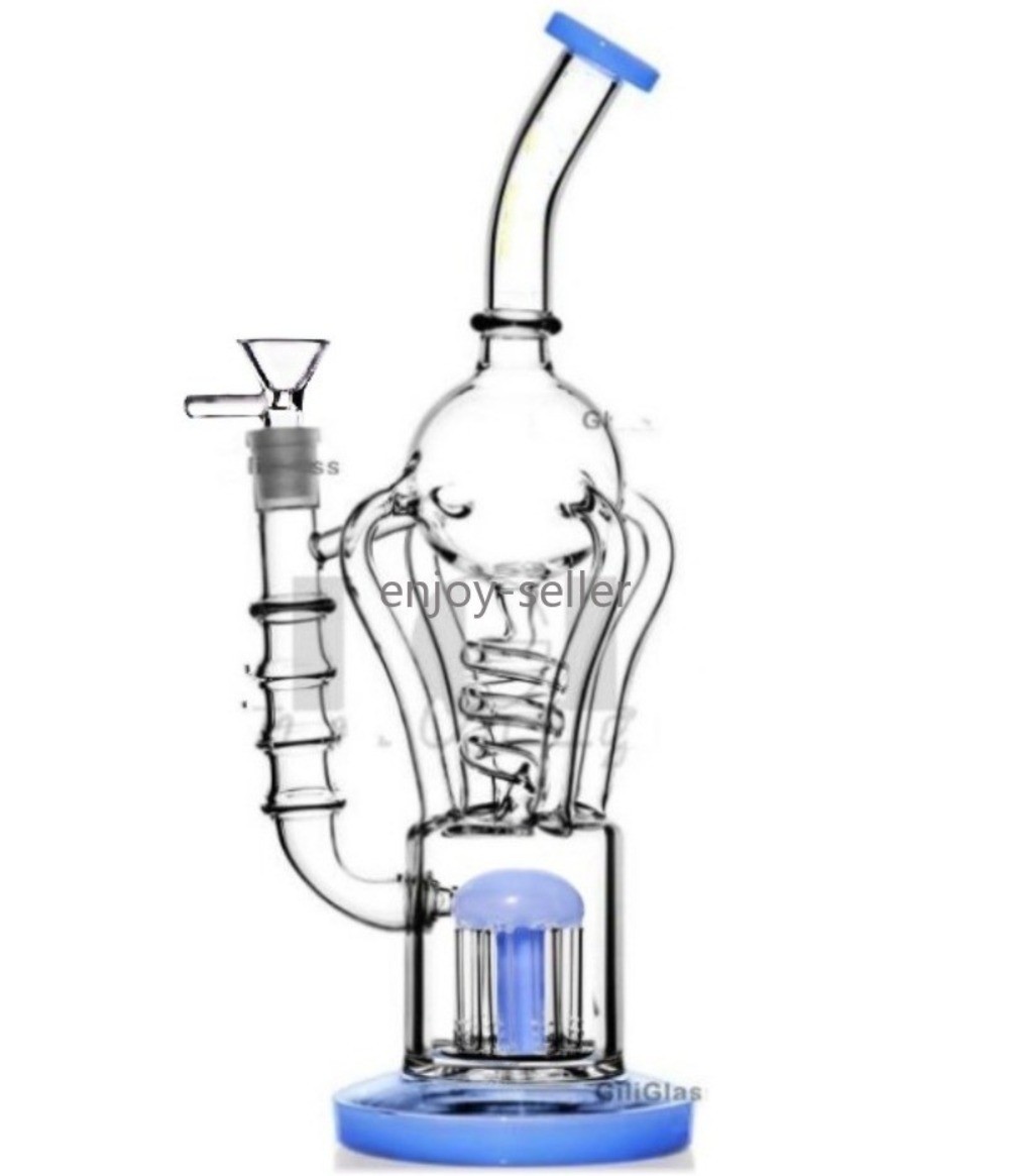 Blind Box Random Style Glass bong Water Pipe recycle rig Smoking Rig Hookah 1pcs