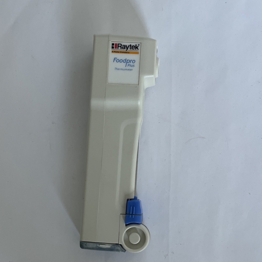 Raytek Foodpro Plus Digital Infrared Thermometer with Probe Timer White Blue