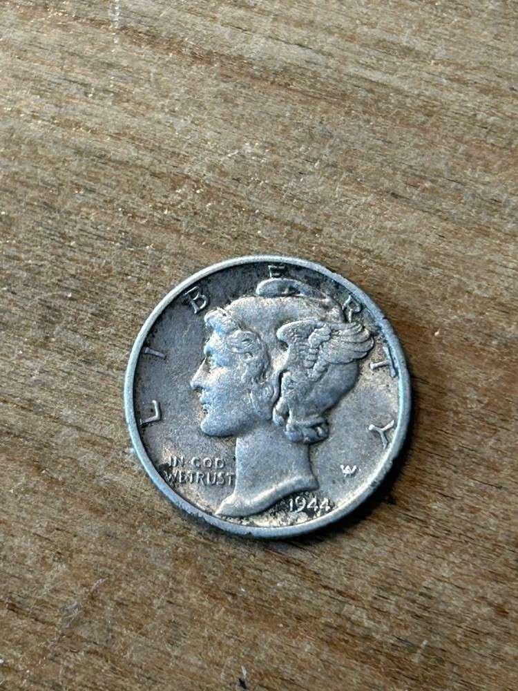 1944D Mercury Dime XF+