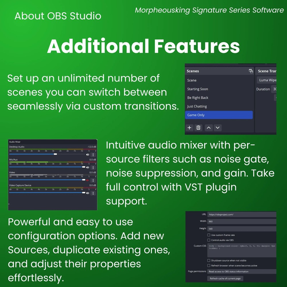 OBS Studio 2026 - Video Recording | Live Streaming Screen Recording Software