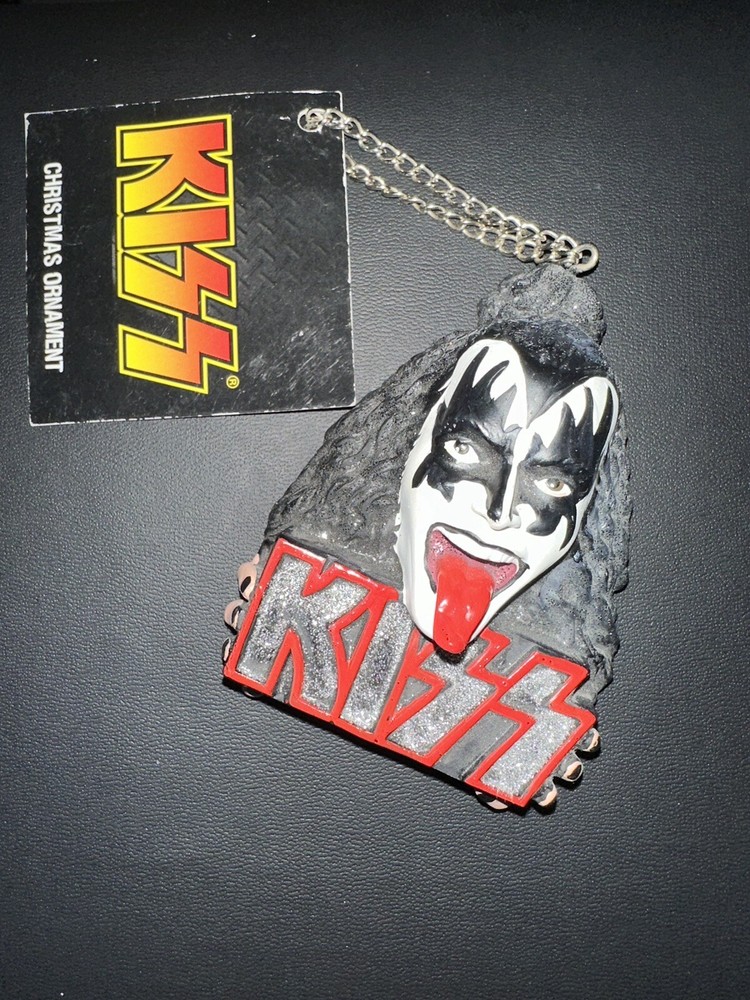 KISS Gene Simmons Christmas Ornament