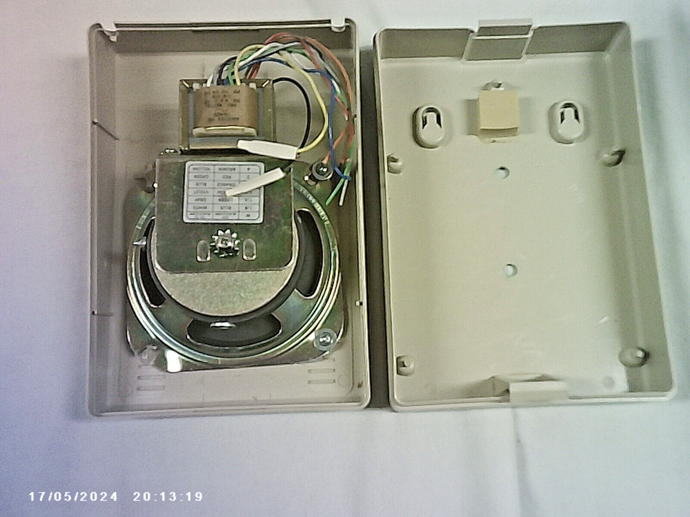 Wheelock ST-B4 70V paging speaker with transformer