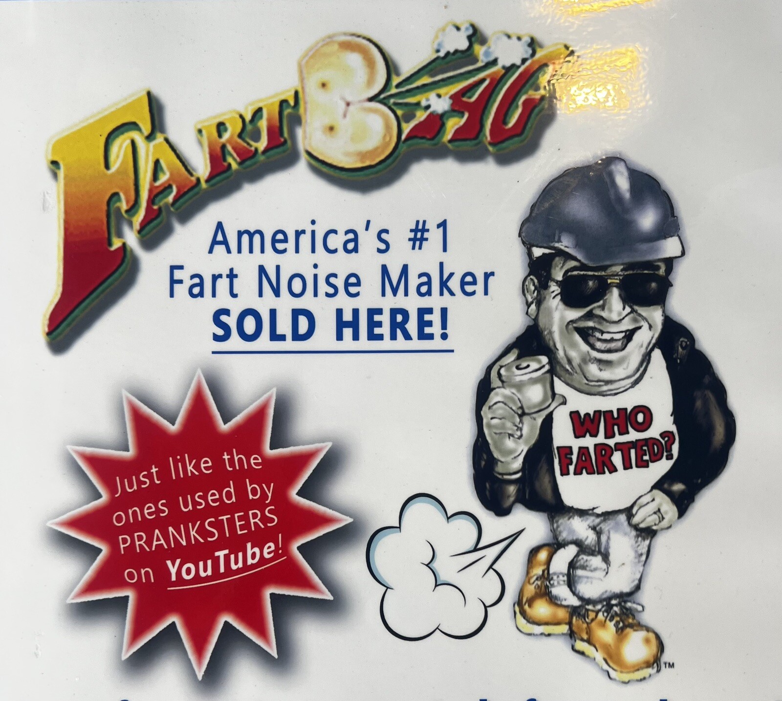 The Original FartBag Noise Maker (better than “The Pooter” or “Pooter Tooter”)