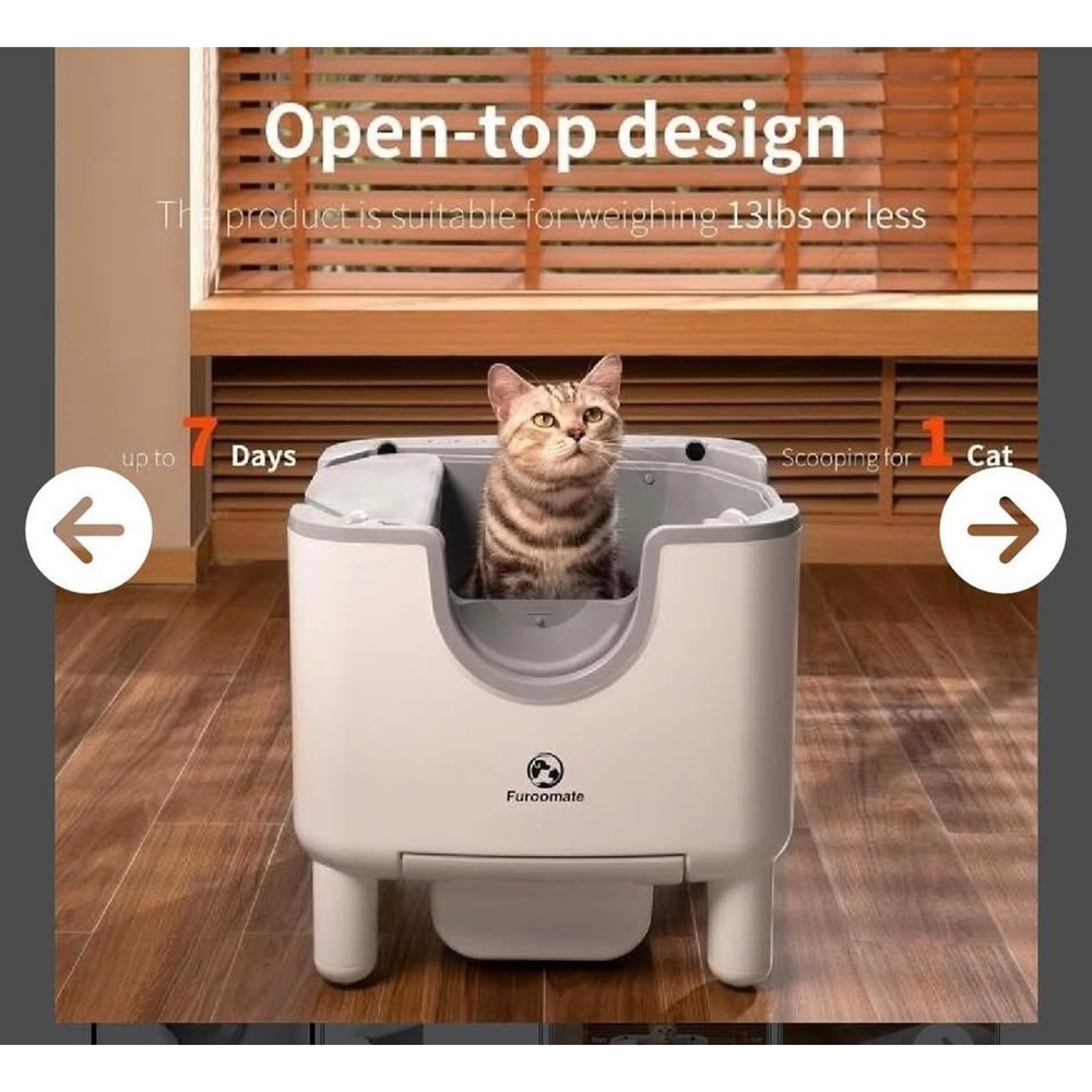 FurooMate Automatic Self-Cleaning Litter Box