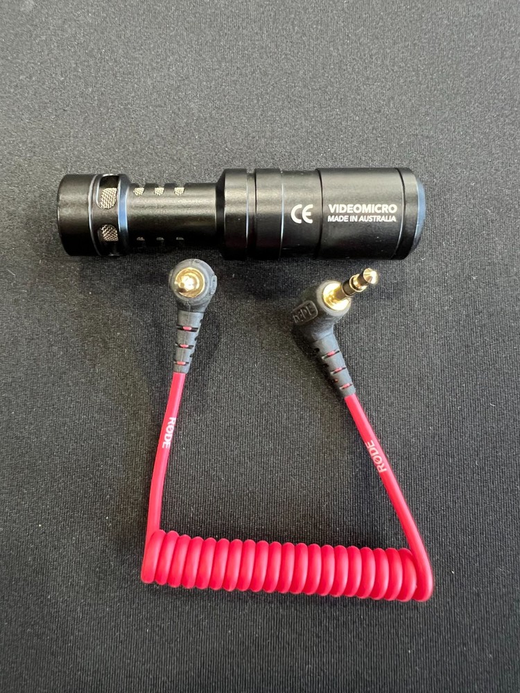 Rode VideoMicro Compact On Camera Microphone - SOLD AS IS