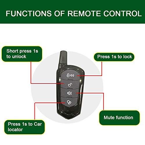 Old Car Upgrade Keyless Entry Close Windows Open Trunk Automatically, 3 Ways
