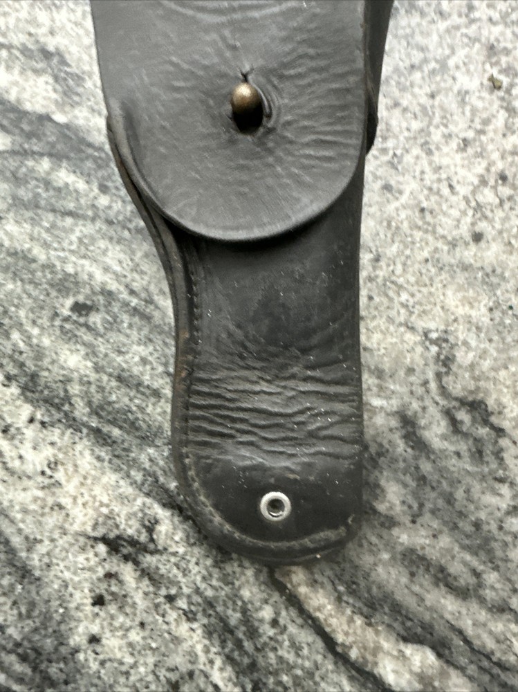 WWII US ARMY LEATHER 45 WEB BELT HOLSTER Mfg By Cathy Enterprises 7791466
