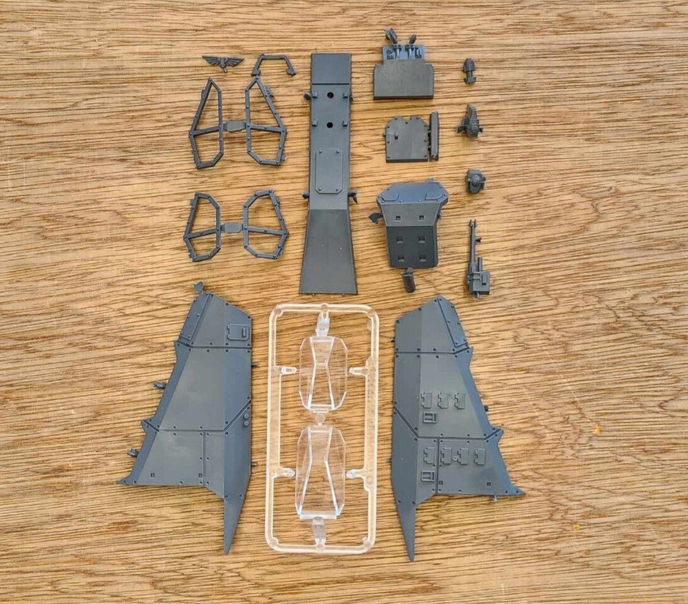 Imperial Guard Valkyrie cockpit Warhammer 40K Conversion Bits