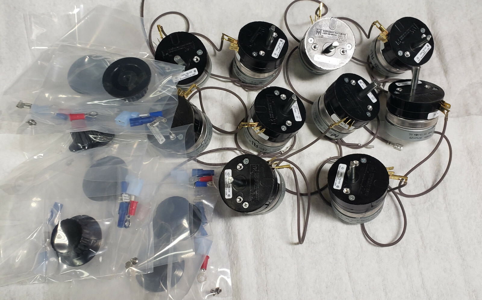 10pc lot 15min Timer for 115/120v 12, 20, 30, 60, 80, 140qt Hobart Mixer & Knob