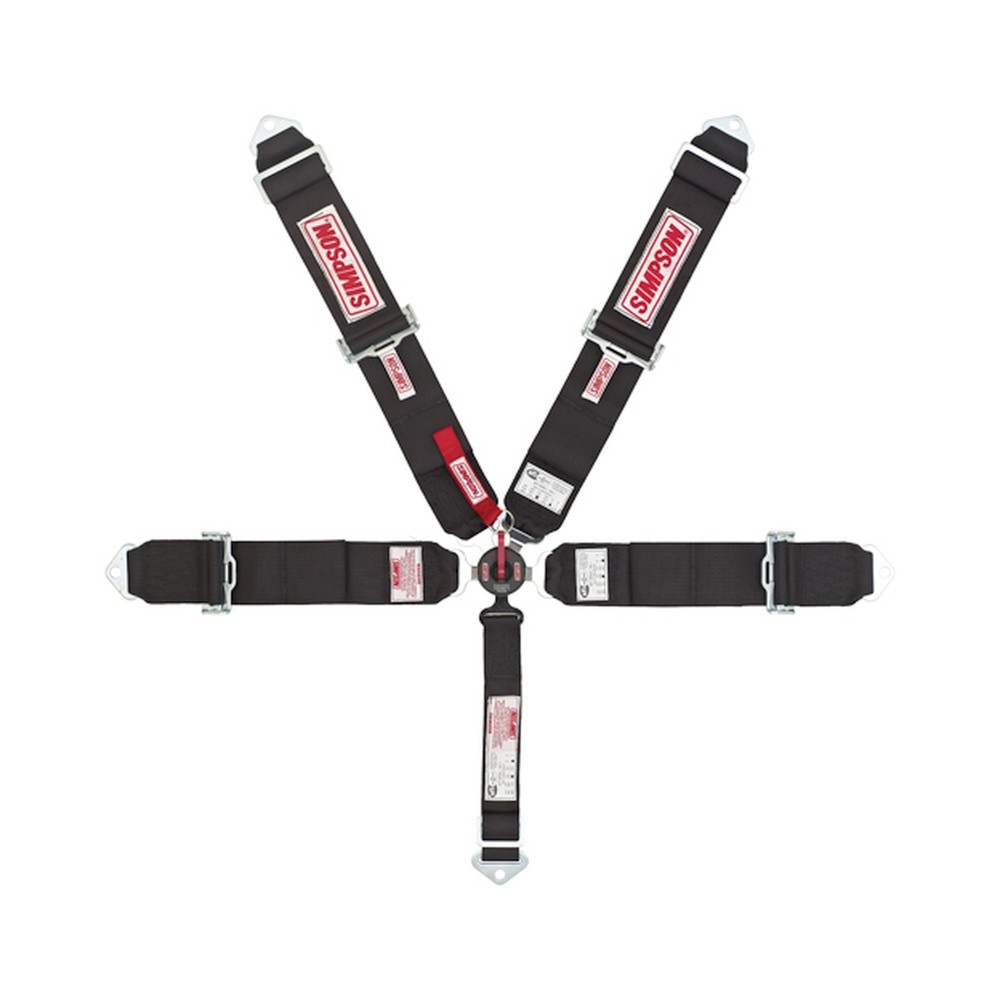 29104BK Simpson Racing Lever Camlock Harness