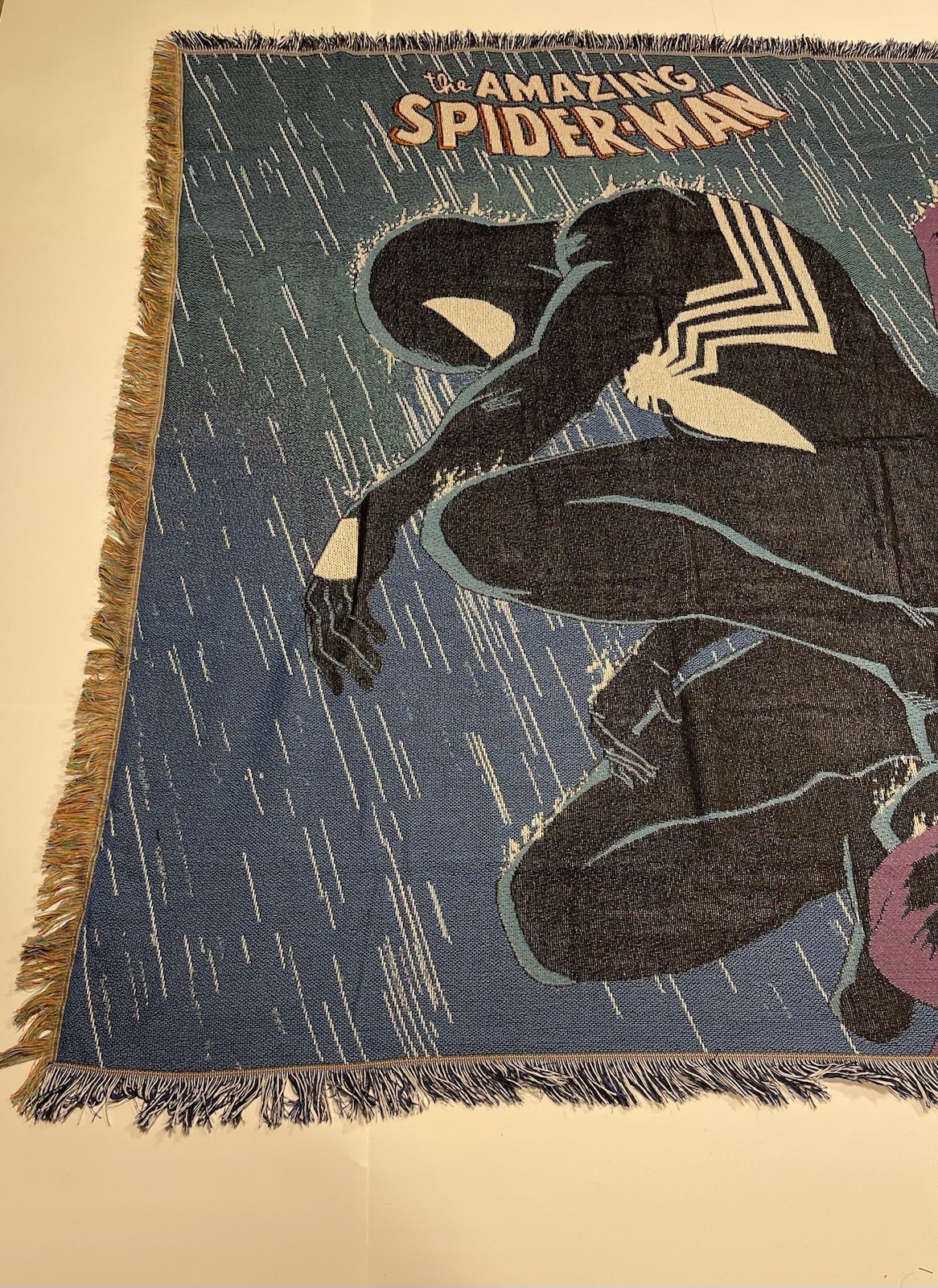 🔥The Amazing Spider-Man Big Tapestry Anime Woven Throw Blanket Wall Art 5ftX6ft