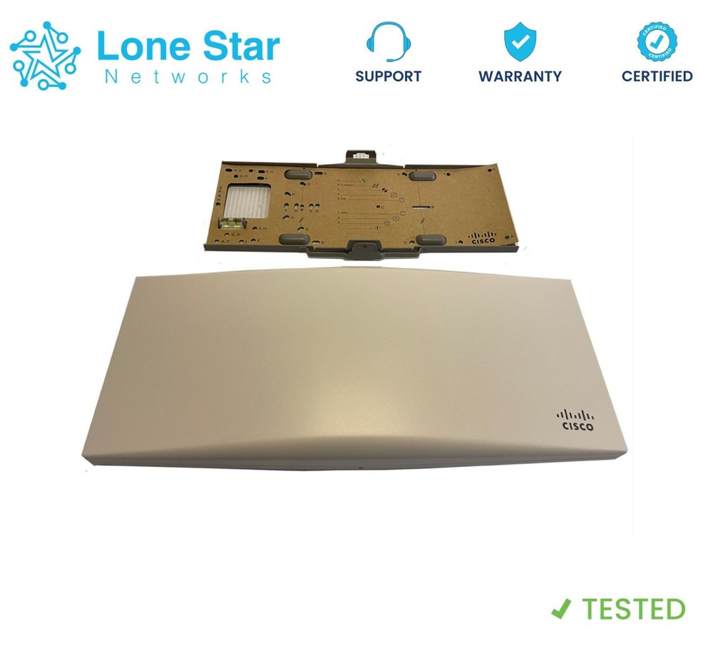 Cisco Meraki MR56-HW Cloud Managed Access point w/ Mount Bracket *Unclaimed*