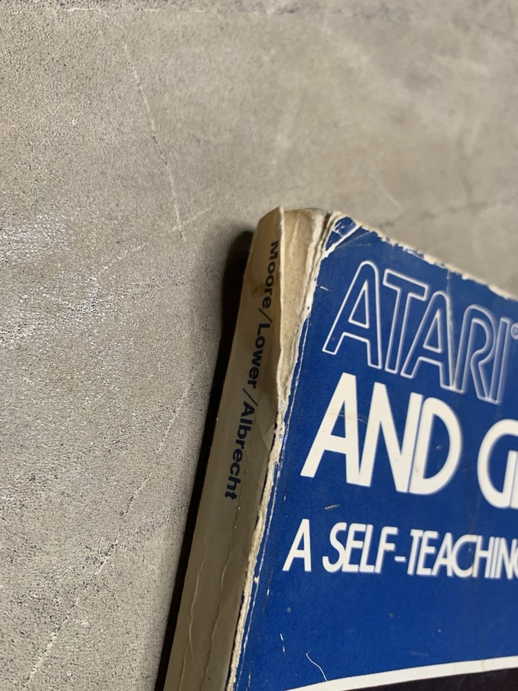 1982 Atari Sound And Graphics Book A Self-Teaching Guide