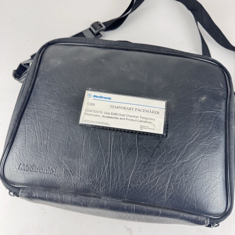 Medtronic 5348 Single Chamber Temporary Pacemaker With Case