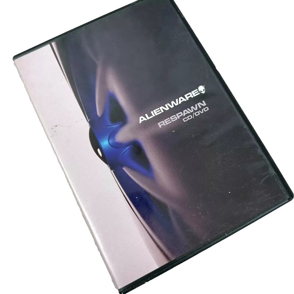 Alienware Respawn Windows XP Boot Image Factory Reset Software on CD/DVD