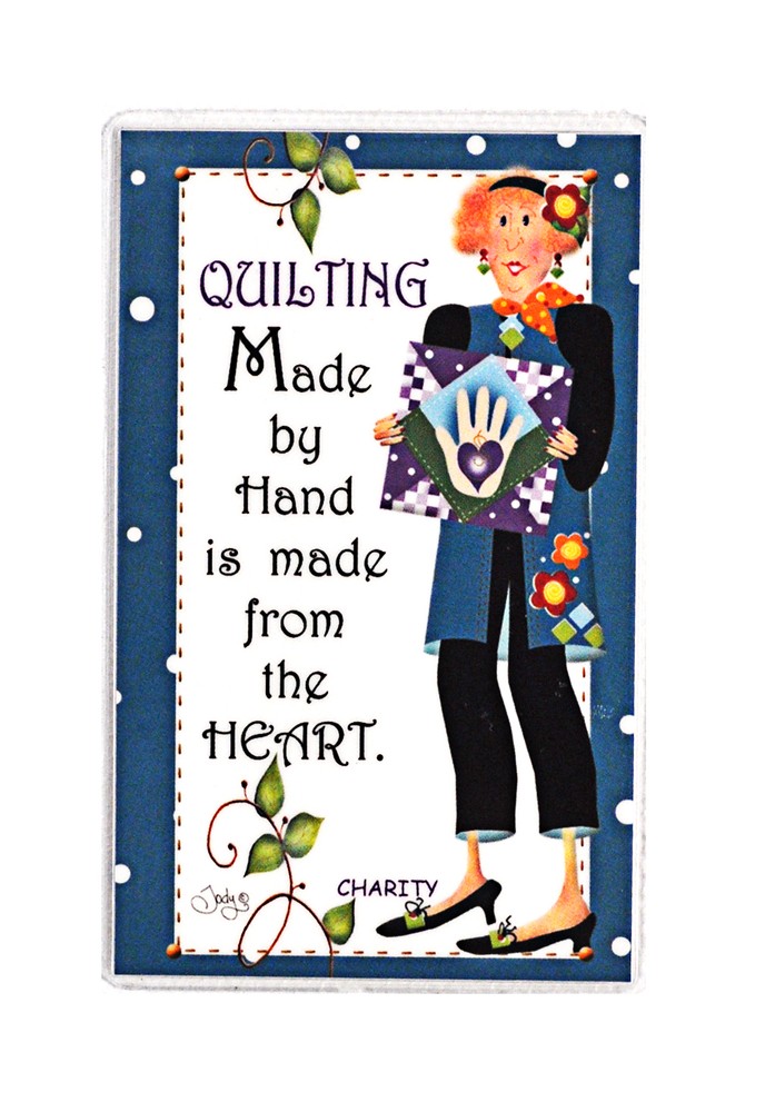 Quilting Charity Magnet
