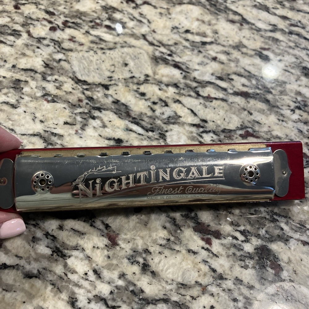 Vintage Nightingale Harmonica - Made in Germany