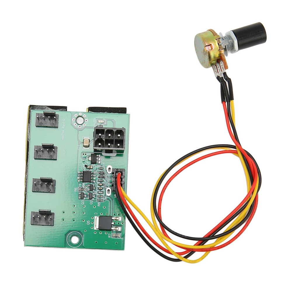 PC Fan Speed Controller PC Fan Splitter DC 12V 4 Way For Desktop Case⭐