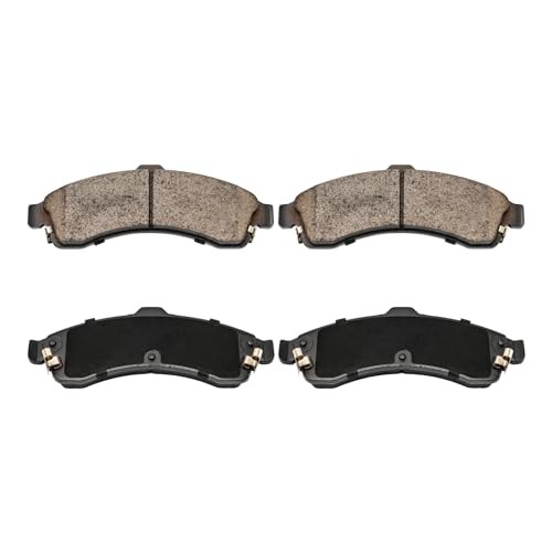 Ceramic Front Brake Pads For GMC Envoy 2002-2005, 4 Pcs replace # D882