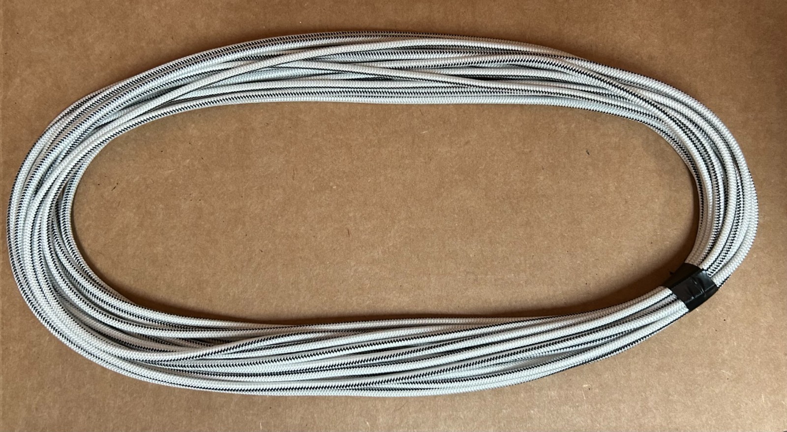 Bungie Nylon coat rubber rope shock cord 3/16" x 50' Bungee Stretch Marine Grade