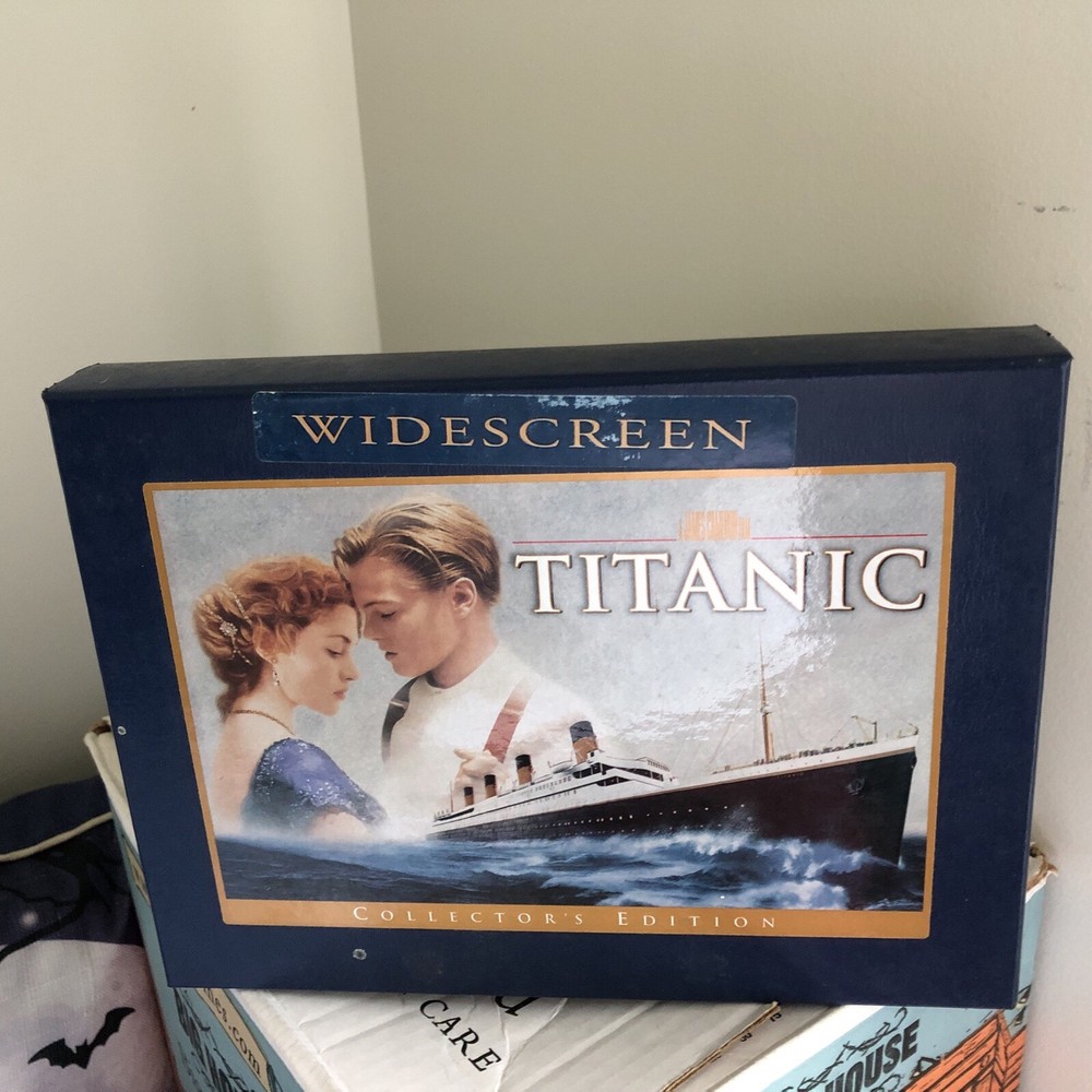 Titanic Collection’s Edition Widescreen VHS Tapes