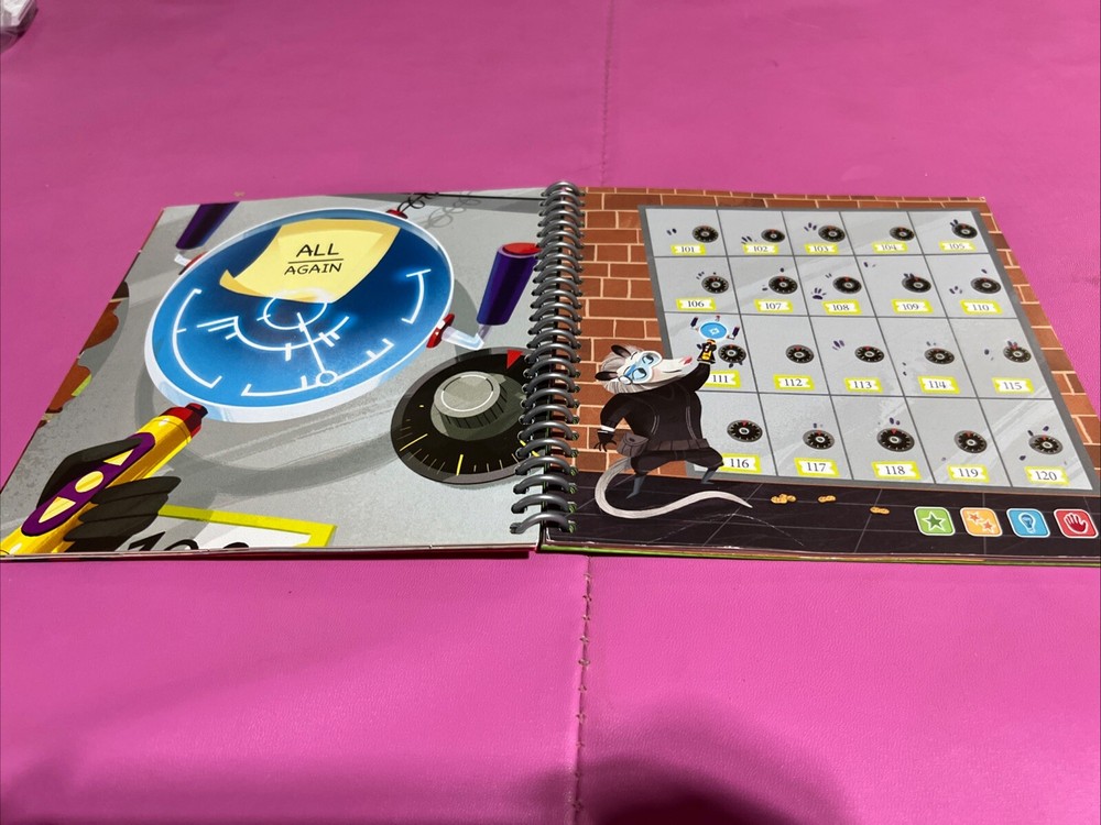LeapFrog Leap Start 1st Grade Book — SPY MATH with CRITICAL THINKING