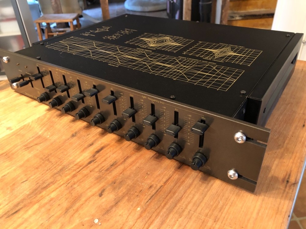 (PARTING OUT) TECHNICS 10E SH-9010 E ROUND KNOB FOR FREQUENCY EQUALIZER