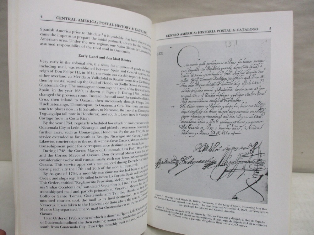 Central America Postal History & Listing of Prephilatelic Postmarks Leo J Harris