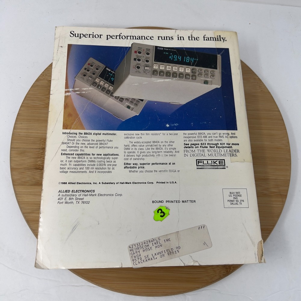 Allied 889 Engineering Manual & Purchasing Guide OEM 1988 Plus Supplement