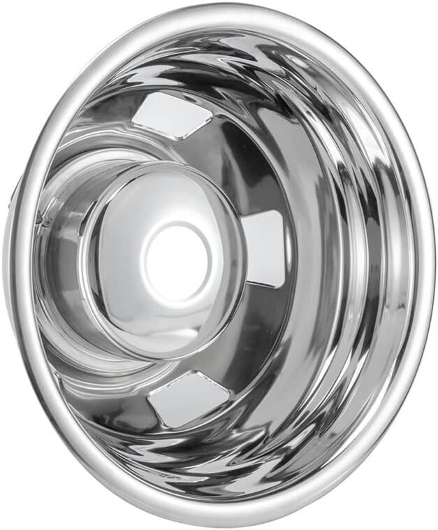 17" Polished Stainless Steel Wheel Simulators for 2003-2019 Dodge Ram 3500 Truck