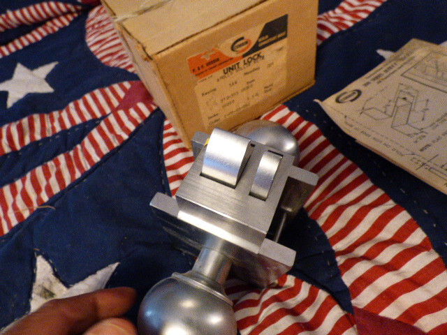 CORBIN STAINLESS LOCKING COMMERCIAL DOOR LOCK SET