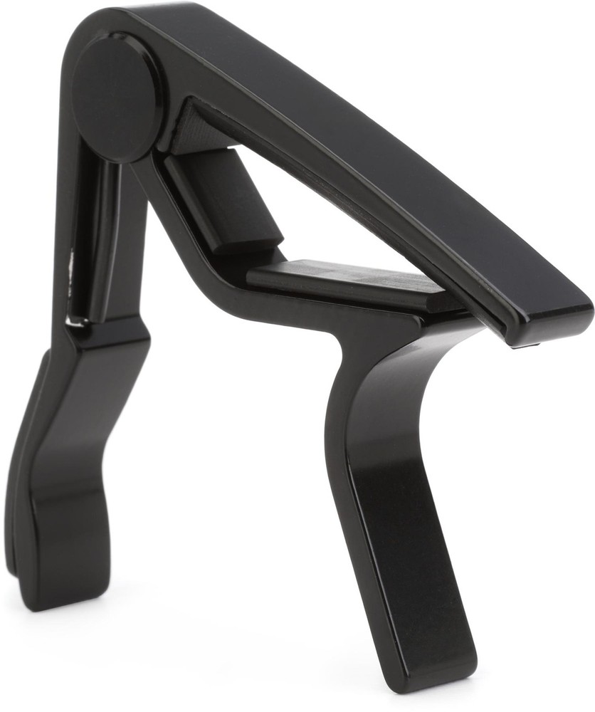 Dunlop 83CB Trigger Acoustic Guitar Capo - Black (5-pack) Bundle