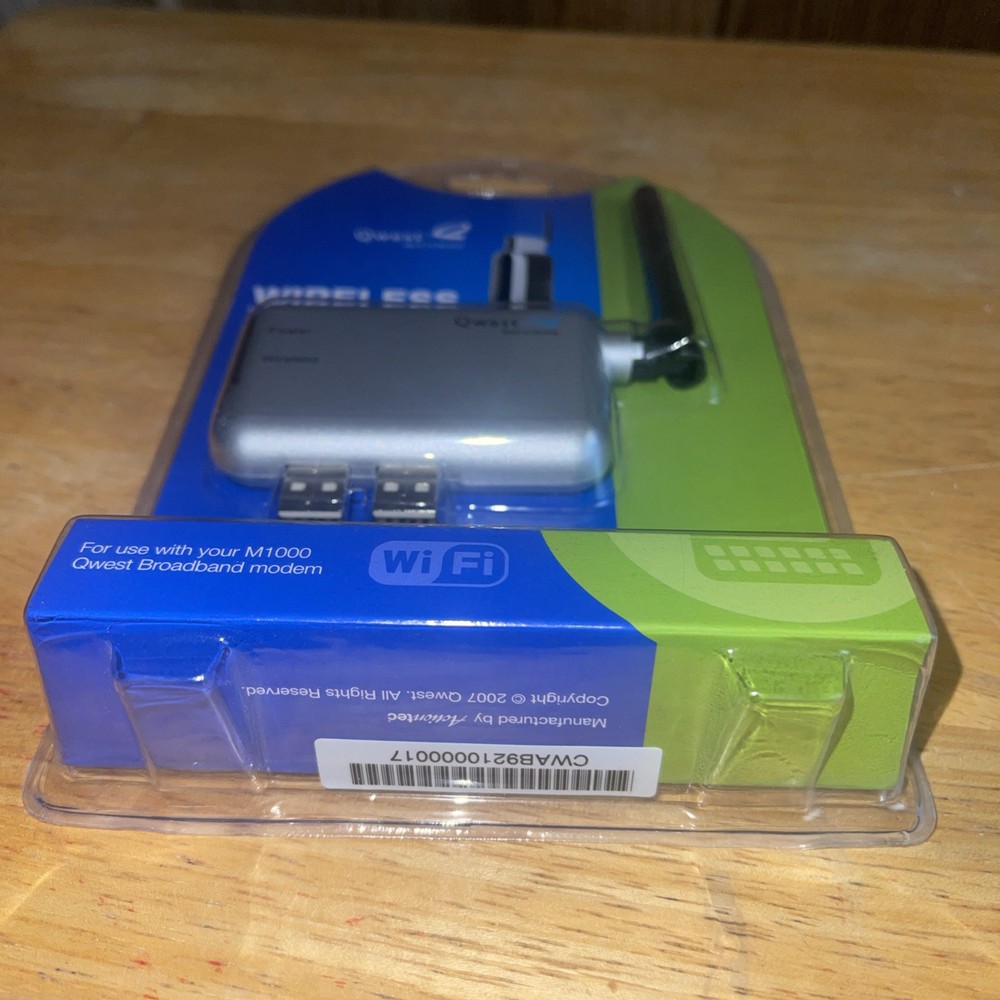 Actiontec Qwest W1000 Wireless LAN USB Adapter Quick Connect