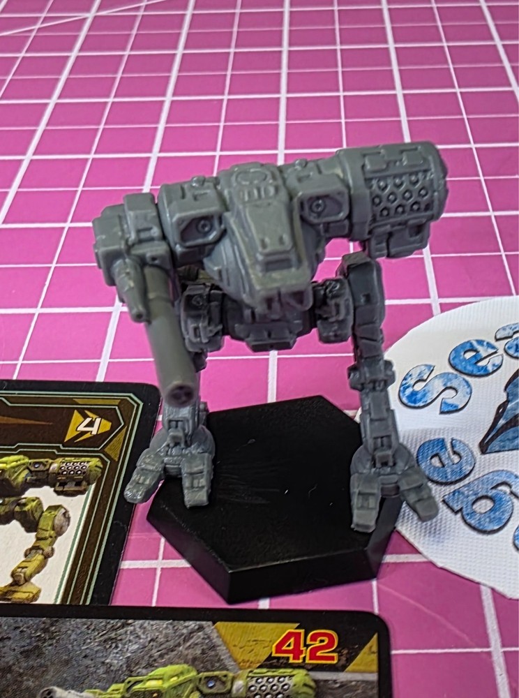 BattleTech Argus Mech -- Second Star League Assault Lance + Cards