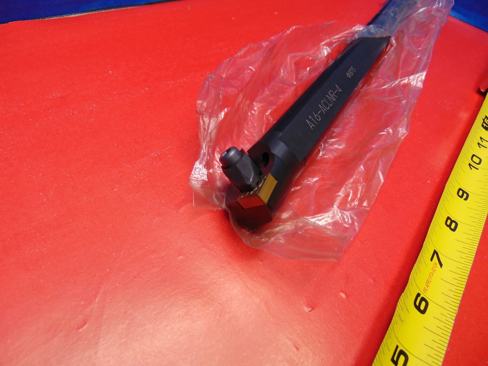 BORING BAR 1" SHANK COOLANT THROUGH A16-ACLNR-4 WITH CNMG-432 INSERT INDEXABLE