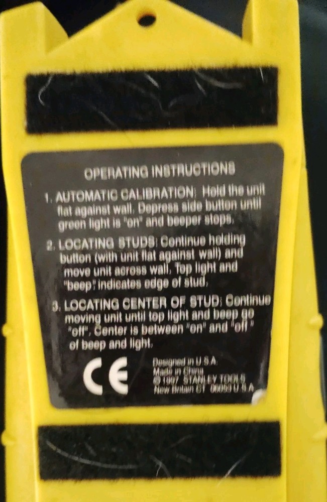 Stanley Electronic Stud Finder