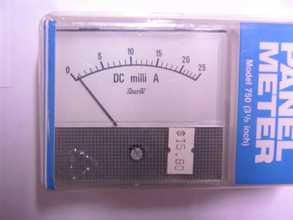 Shurite Panel Meter 750 Series Asst DC & AC Ranges