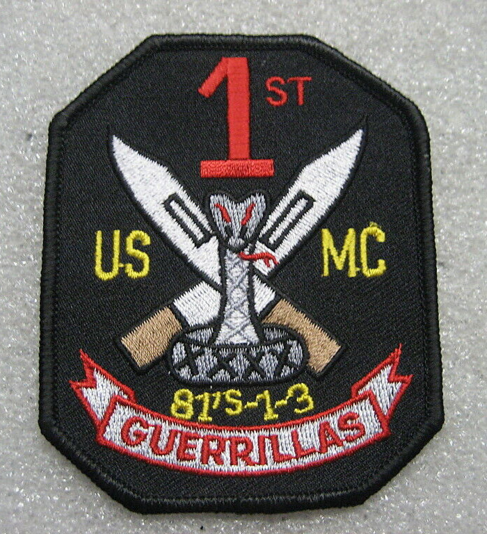 /US Marine Corps Patch 3rd Battalion 1st Marine Div.