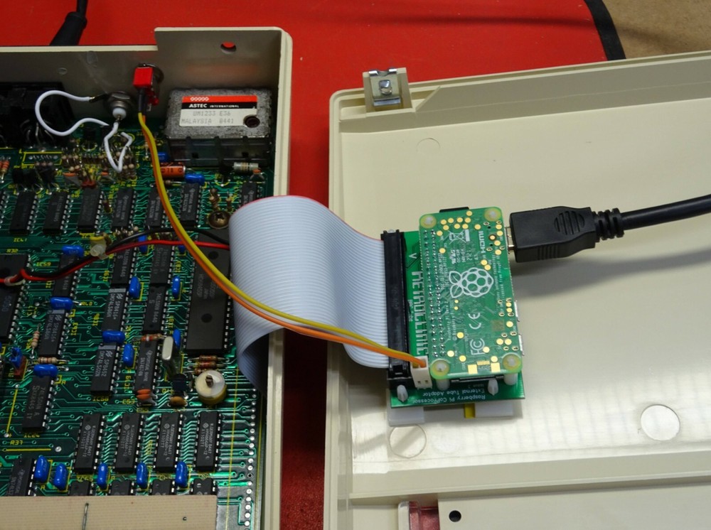 ACORN BBC MODEL B, B+ & MASTER 128 - RASPBERRY PI ZERO CO-PROCESSOR ADAPTER PCB